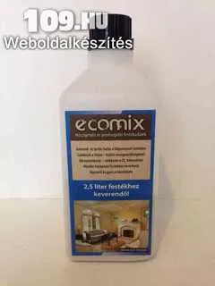 Ecomix hőszigetelő és penészgátló festékadalék 2,5 l festékhez