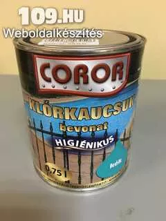 Coror Klórkaucsuk bevonat 0,75 liter kék