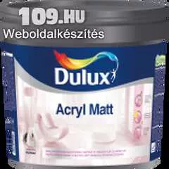 Dulux Acryl Matt beltéri falfesték fehér 10 l