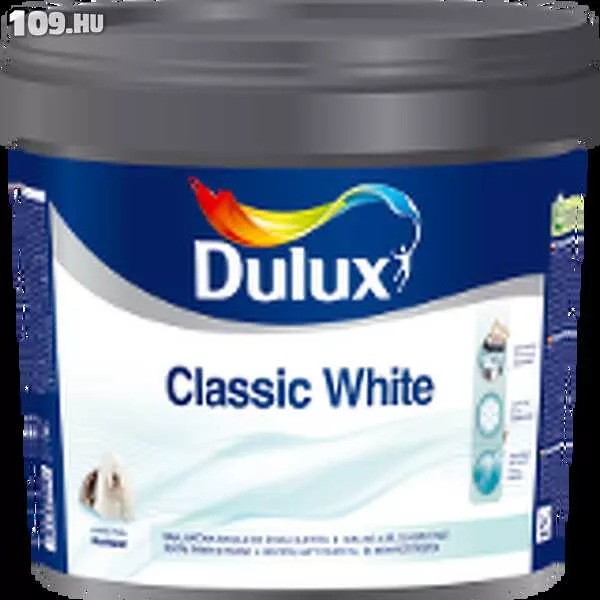 Dulux Classic White beltéri falfesték 10 l